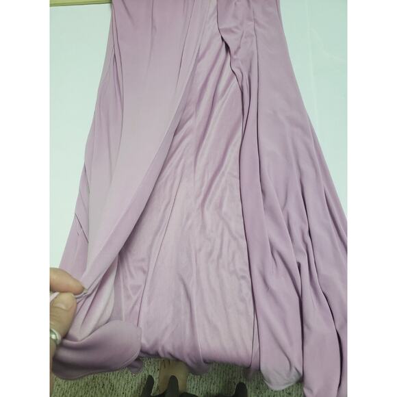 Ieena for MacDuggal Women's Ruched Zip Sleeveless Bodycon Dress size 8 Event - Picture 11 of 14